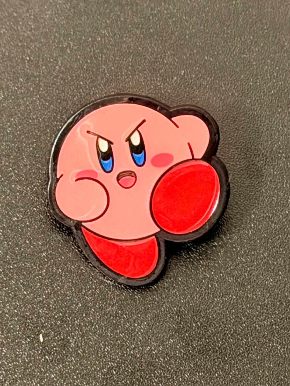 Official Nintendo Kirby Running Enamel Pin Badge Pinback
